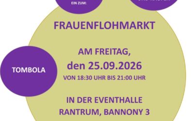 Frauenflohmarkt am 25. September 2026 in der Eventhalle