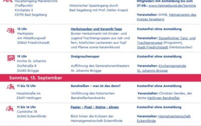 HeimatVielfaltWoche SH (Programm ab 04.09.2026)