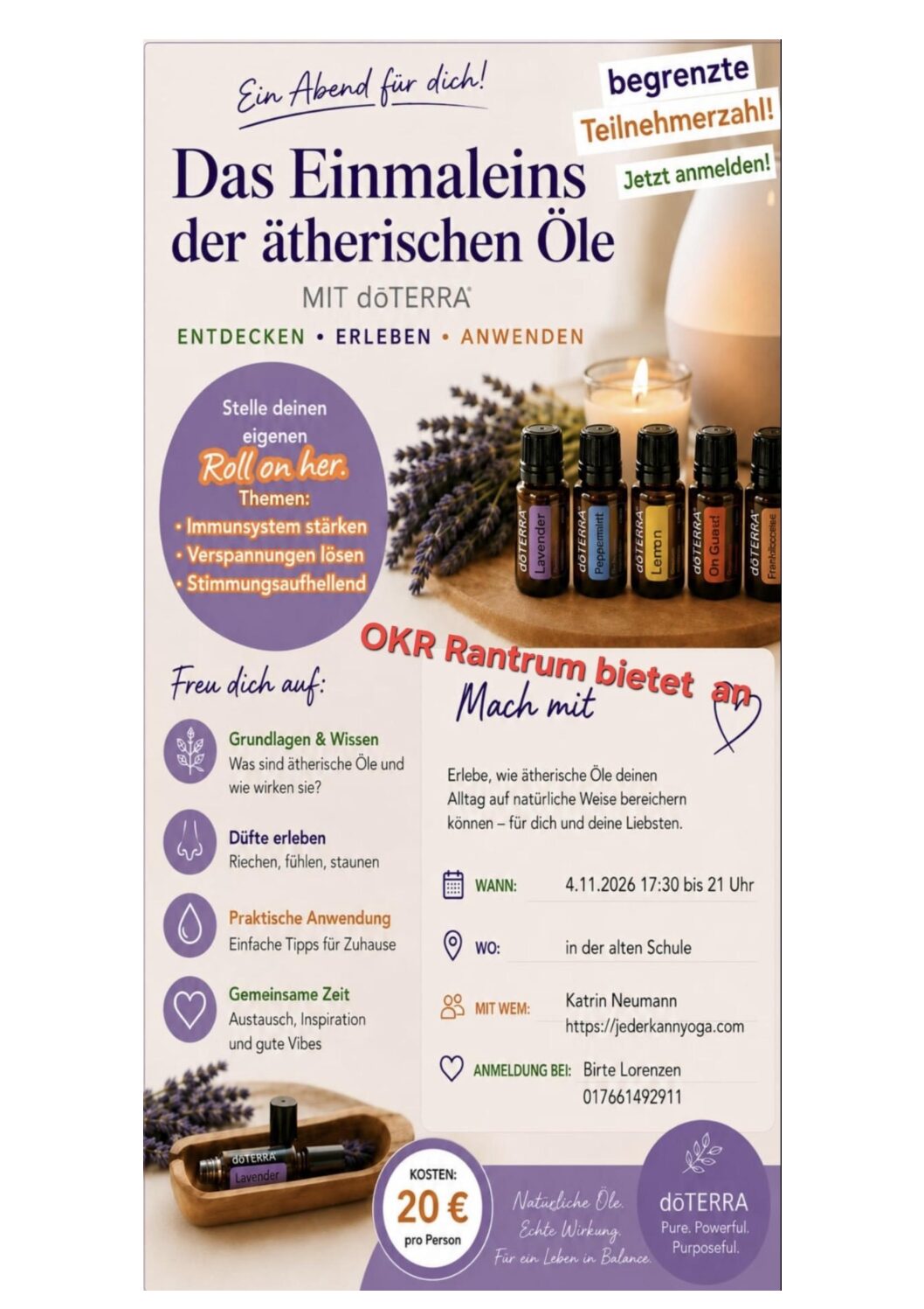 OKR – Das Einmaleins der ätherischen Öle 04.11.2026